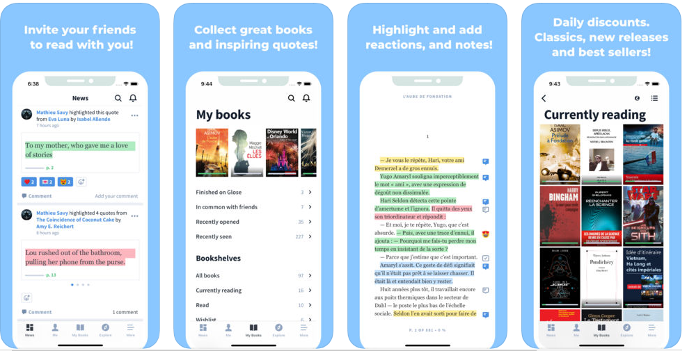 GLOSE A collaborative ereading App raises 3.4M Meldium
